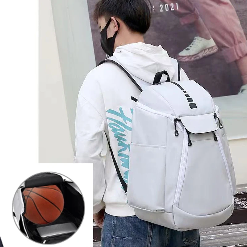 Large Capacity Training Package basketball backpack bag With Large shoe and ball compartment, soccer ball volleyball bag