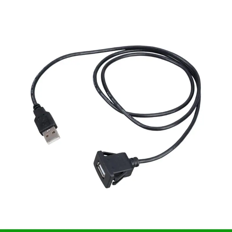 U55C USB2.0 تمديد كابل مربع كليب قفل آلية 1 متر سلك شحن مزامنة البيانات #5