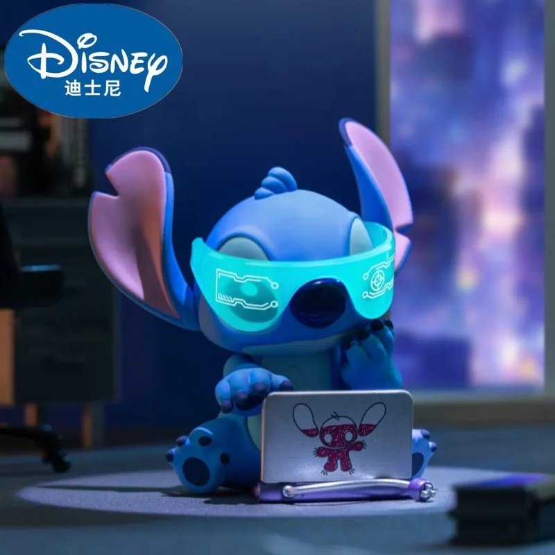 

New Toptoy Disney Stitch City Adventure Series Blind Box Kawaii Action Figure Mysterious Box Desktop Ornaments Surprise Toy Gift