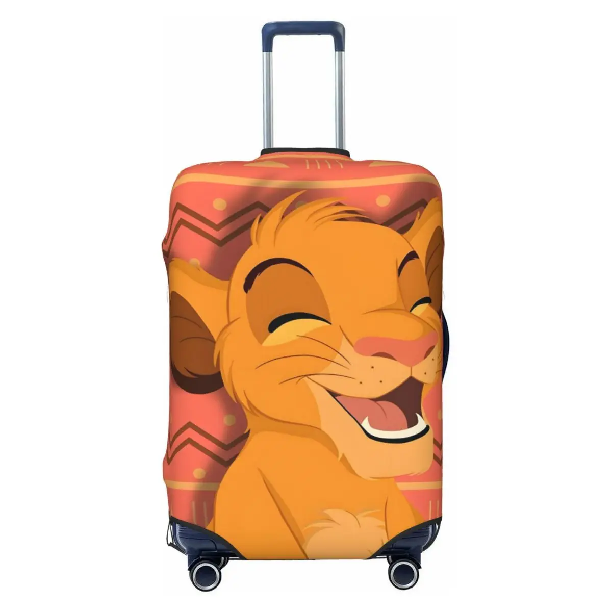 

Custom Lion King Design Travel Luggage Cover Elastic Movies Cartoon Suitcase Cover Protector Fit 18-32 Inch