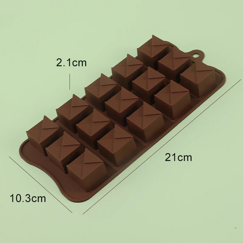 15 تجويف قوالب السيليكون هلام الحلوى الشوكولاته الكمأة قوالب آيس كيوب صينية شبكة قالب فندان أدوات تزيين الكعكة #6