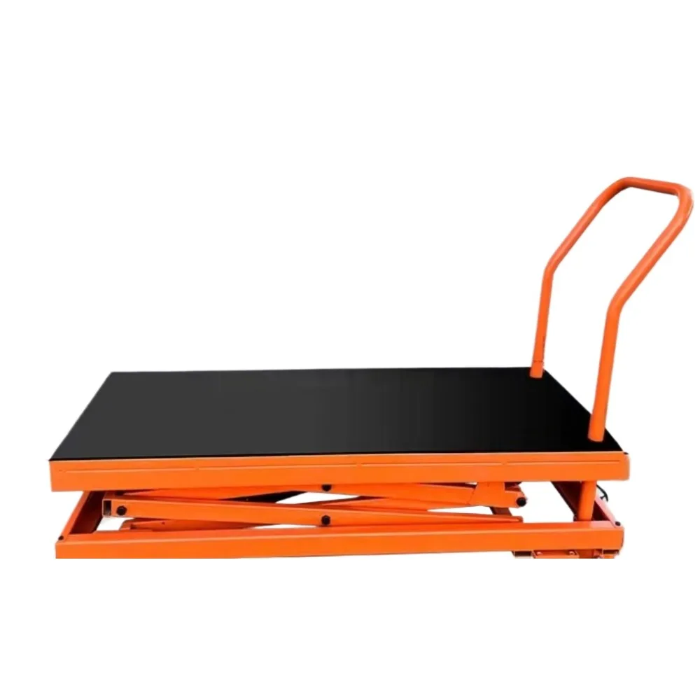 

Electric hydraulic lifting horse stool manufacturer new movable tile laying tile ceiling lifting platform trolley