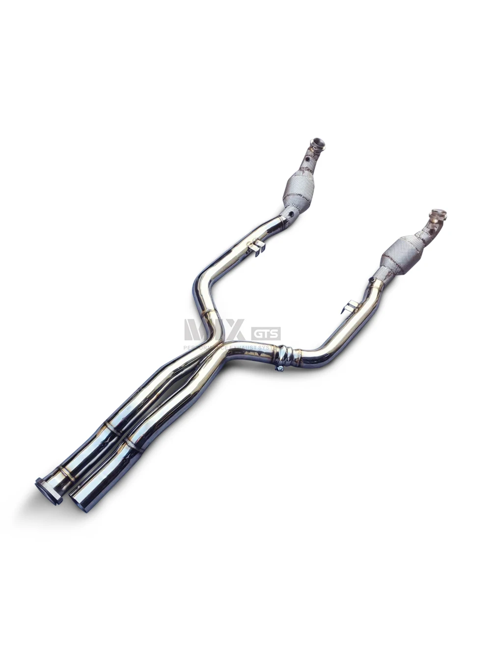 Hot selling  For Mercedes Benz CLS63 AMG 2007-2022 stainless steel 304 racing exhaust pipe with heat shield exhaust downpipe