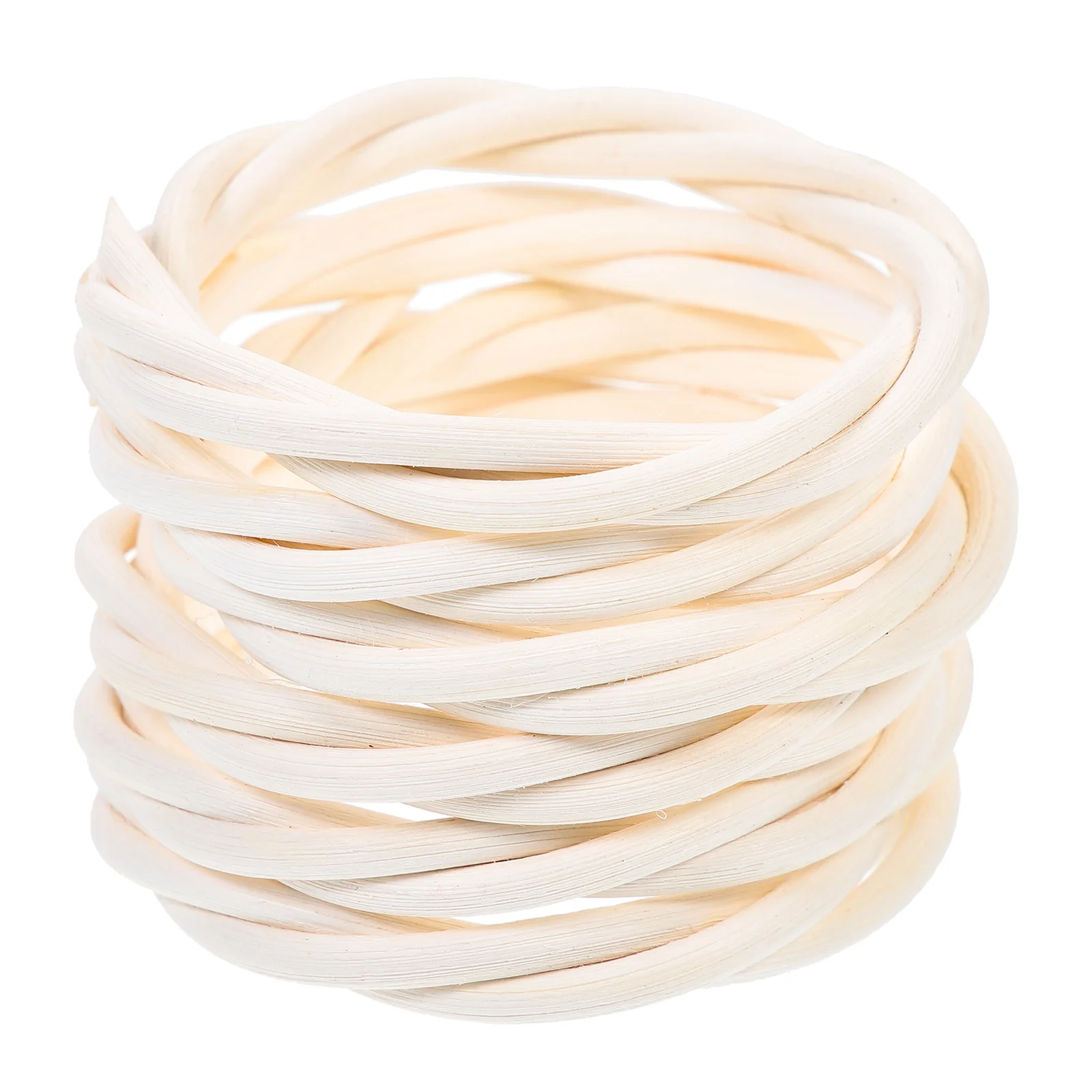 

6Pcs DIY Dreamcatcher Rattan Ring Natural Wreath Frame for Holiday Door Decor Craft Material Garland Making Kit