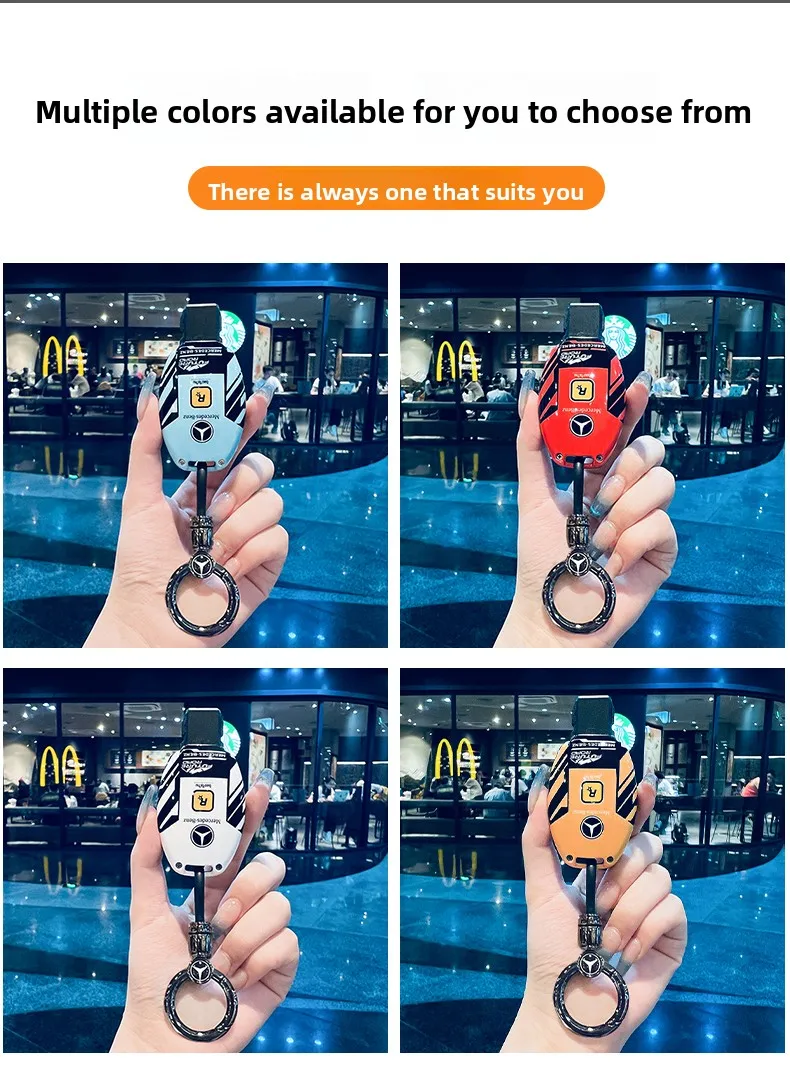 Key Case Cover 2/3Button Shell Fob for Mercedes Benz W204 W463 W176 W251 W205 A200 A260 A C R G Class GLA CLA GLK GLC CLS - Image 5