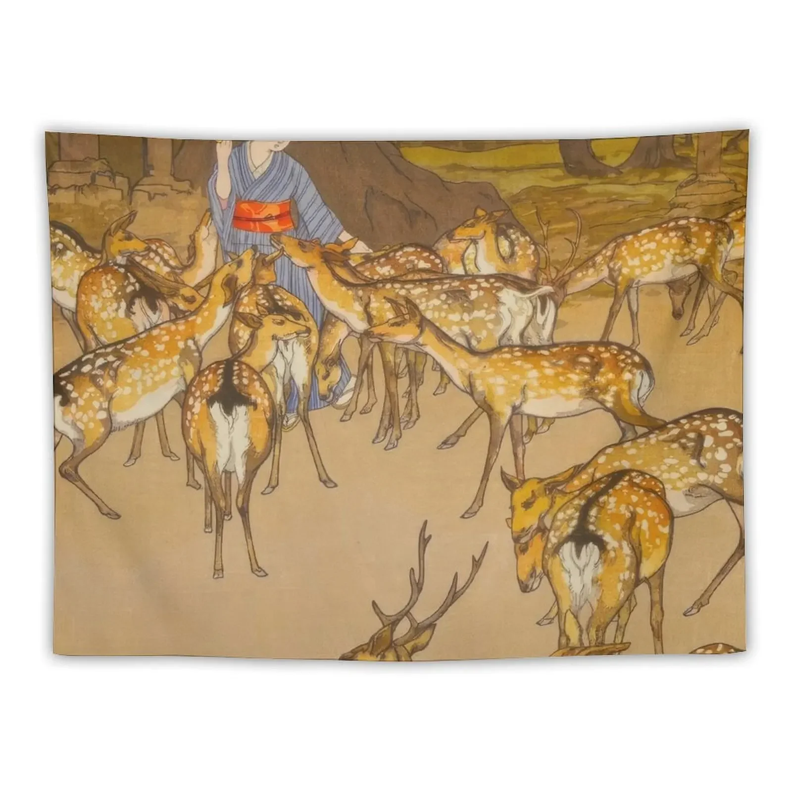 Hiroshi Yoshida Tapestry Decorative Wall Murals Living Room Decoration Outdoor Decoration Tapestry