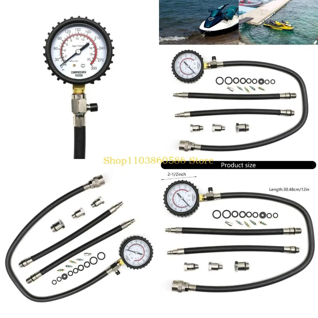 

Тестер сжатия цилиндров 242a с адаптерами гибкий шланг для бензиновых двигателей