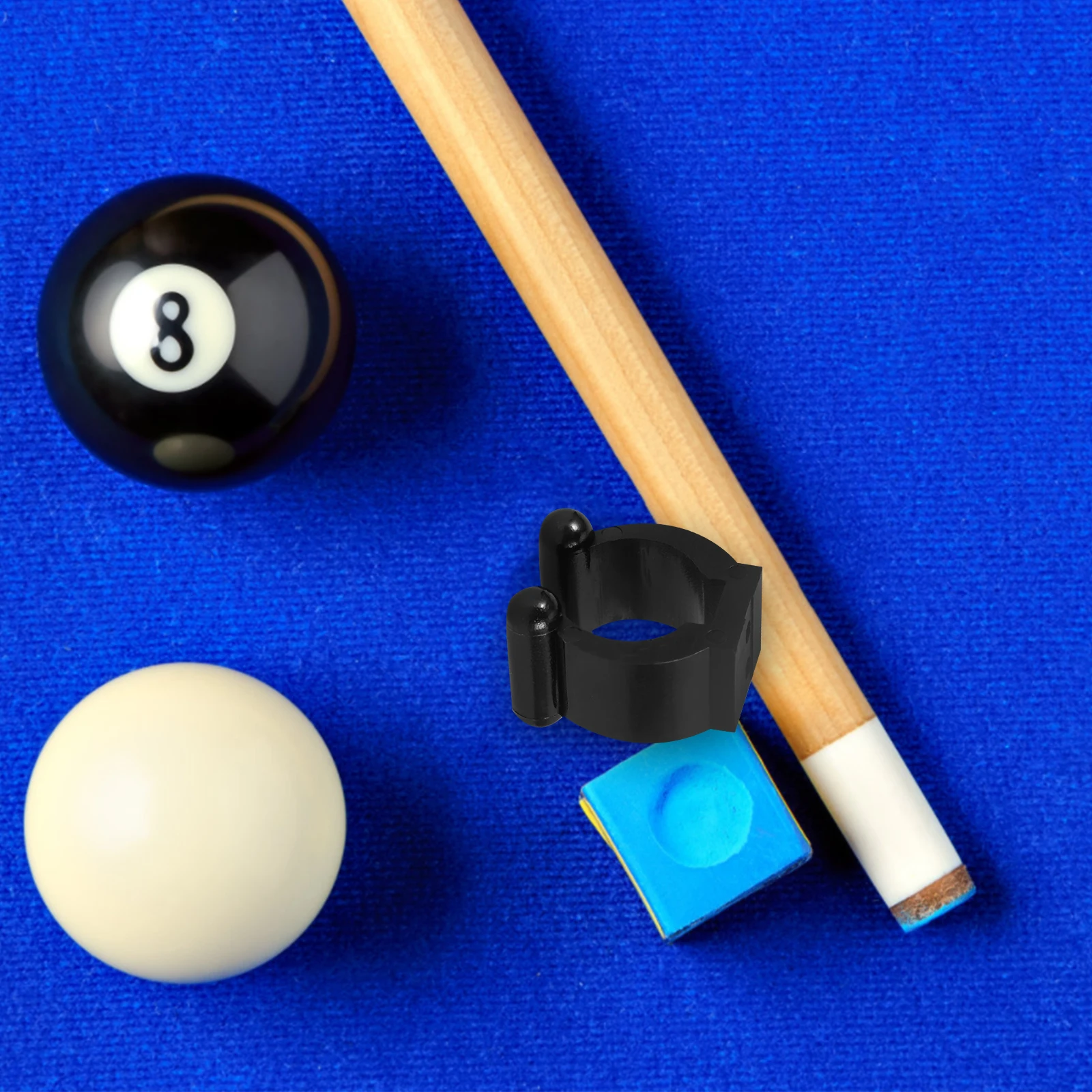 

20Pcs Pool Cue Wall Clamp Versatile Cue Stick Holder Fishing Rod Rack Wall Pole Bracket Storage Organizer Fishing Rod Holder