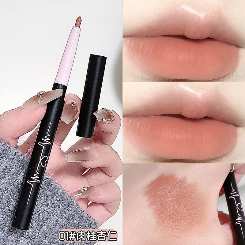 MYHO Artist Lip Brush for Students Affordable 3D Full Lip Outlines One-Body Design Lipliner for Makeup And Beauty