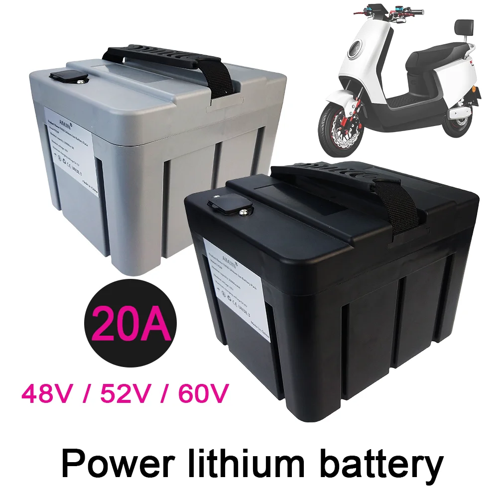 20000mAh large capacity 48V/52V/60V lithium battery new national standard lithium battery for electric bicycles