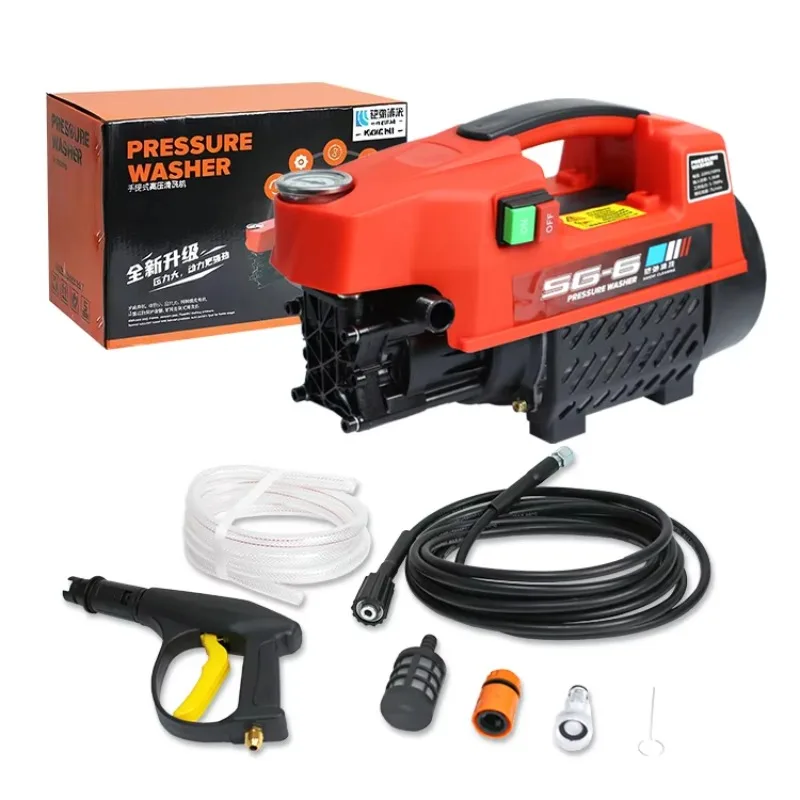 

220V 70bar 7Mpa 1500W 1000PSI Mini Portable Electric Surface Cleaner High Pressure Car Washer Machine