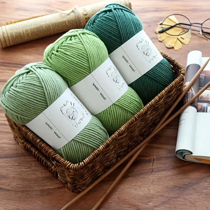 1Pc 100g Crocheting 100% Acrylic Yarn For hand knitting Crochet yarn to knit DIY Line handmke threads 200M 7874inch