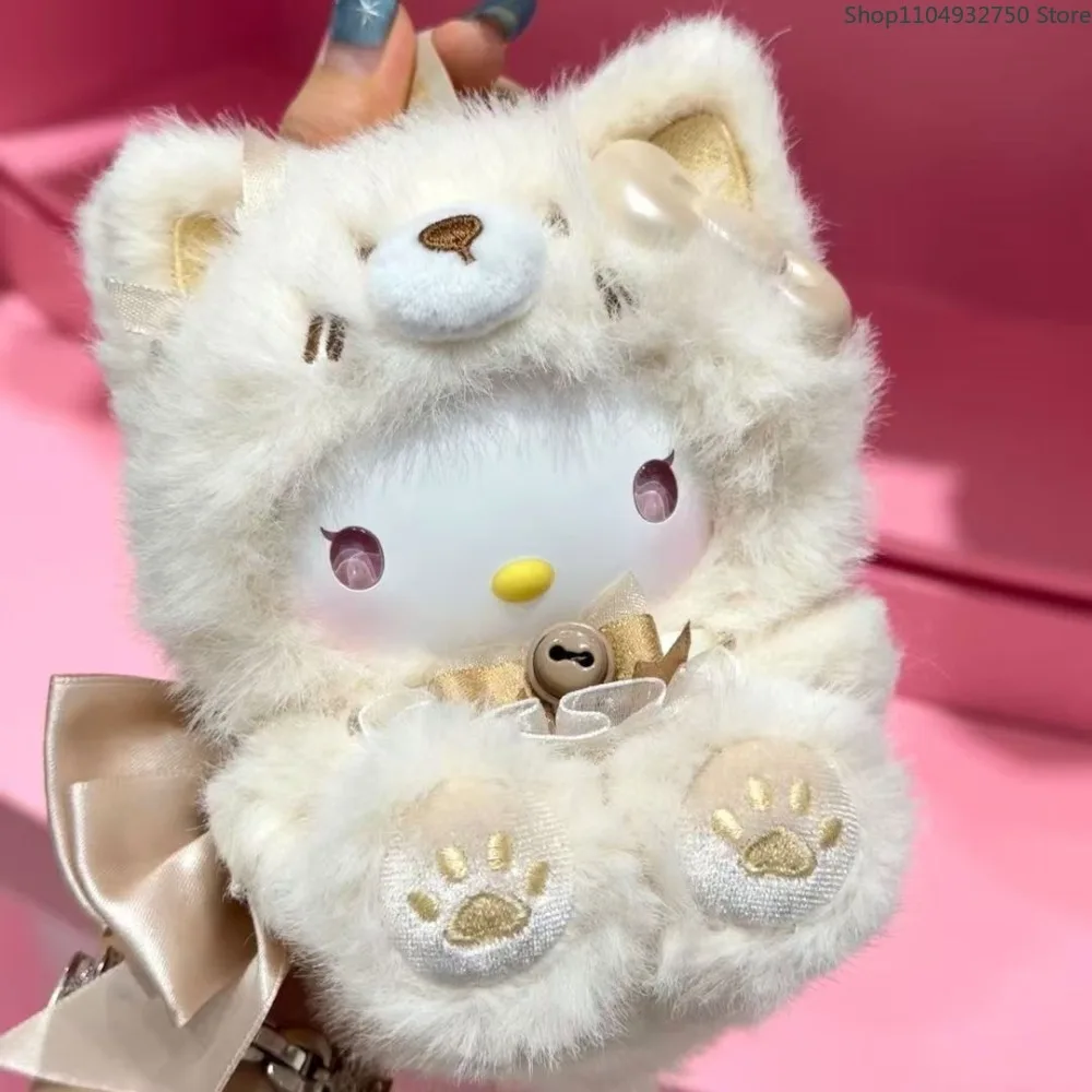 

Miniso Sanrio Family Island Fox Series Виниловая плюшевая модная подвеска с глухой коробкой Kitty Cat Kuromi Melody Doll