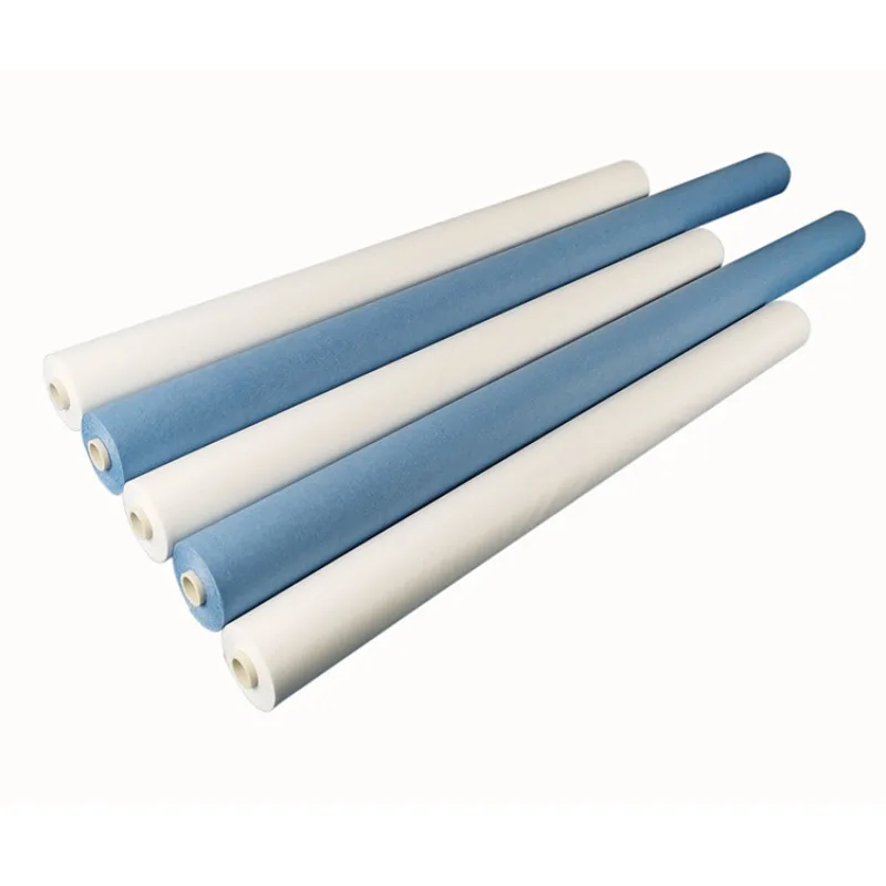Printing machine automatically cleans non-woven wet/dry cloth