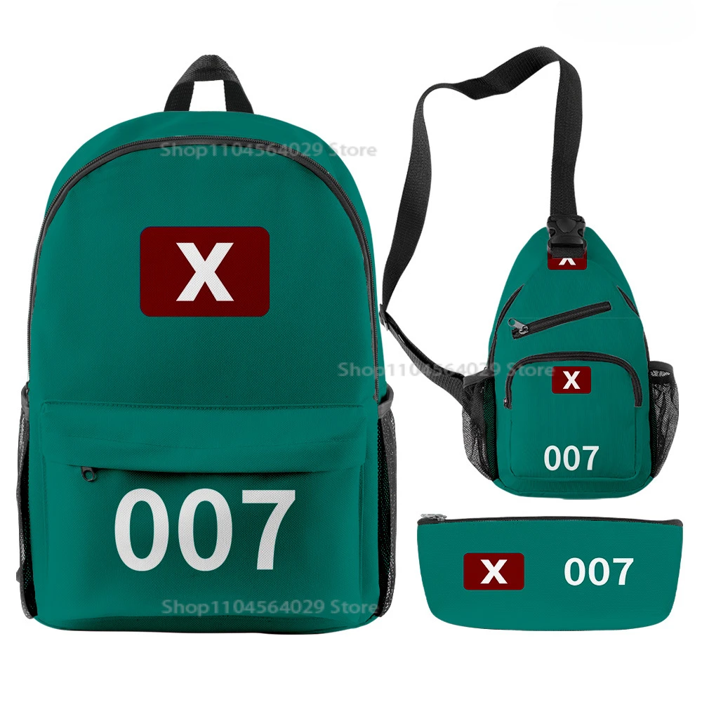 NEUE Korea Spiel Season2 Cosplay Rucksack Taschen Unisex Solide Druck Schulter Taschen Student Große Kapazität Schule Handtaschen Paket