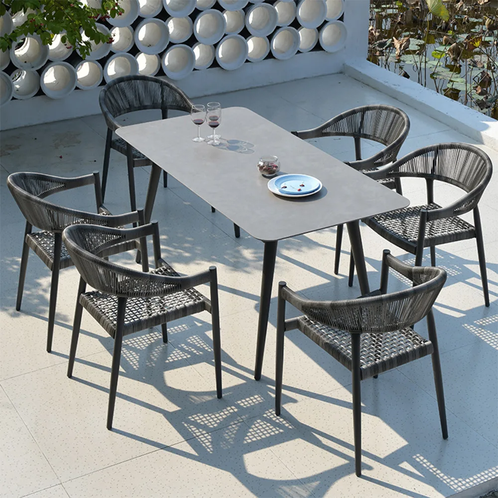 

Outdoor Balcony Rattan Chair Leisure Table and Chair Coffee Outdoor Chair