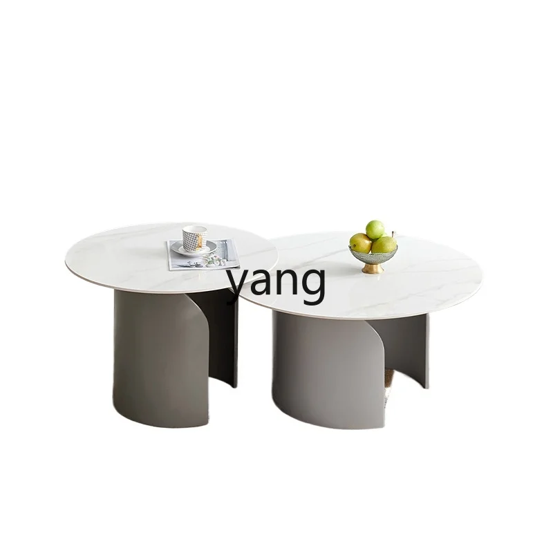 

LHH minimalist rock slab coffee table living room rock slab coffee table TV cabinet