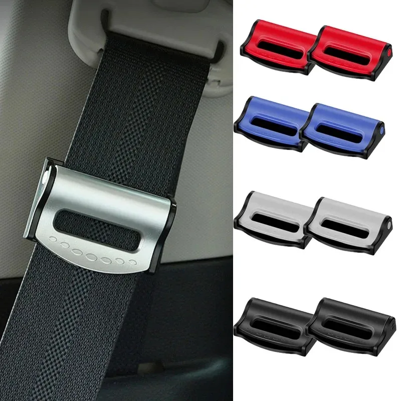 Car Safety Seat Belt Buckle Clip Seatbelt Stopper Adjuster Clip To Relax Shoulder Neck Car Strap Clips Car Accessories