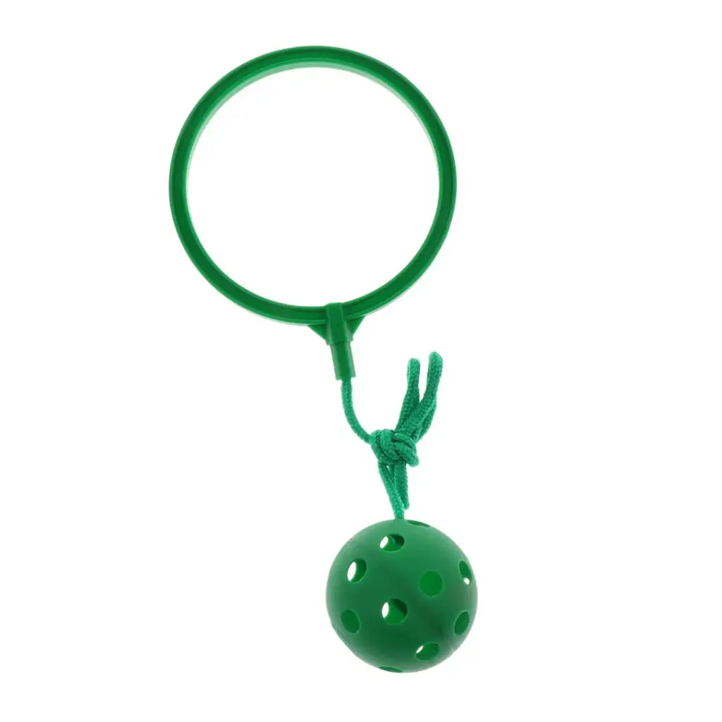 Pelota de saltar para ejercicio al aire libre, juguete de Fitness, anillo de tobillo, bola oscilante para niños, paquete de 2 a 6