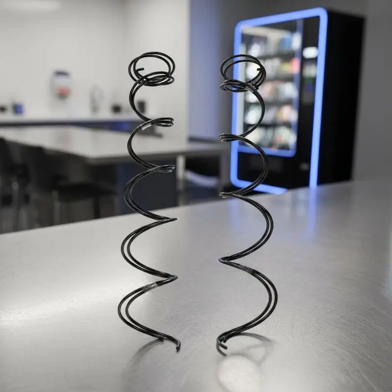 2Pcs 4/5/7/11 Grids Beverage Bottle Drink Piral Spring 17.7 Inches Length OD 66MM Wire 4mm Vending Machine Motors Metal Spring