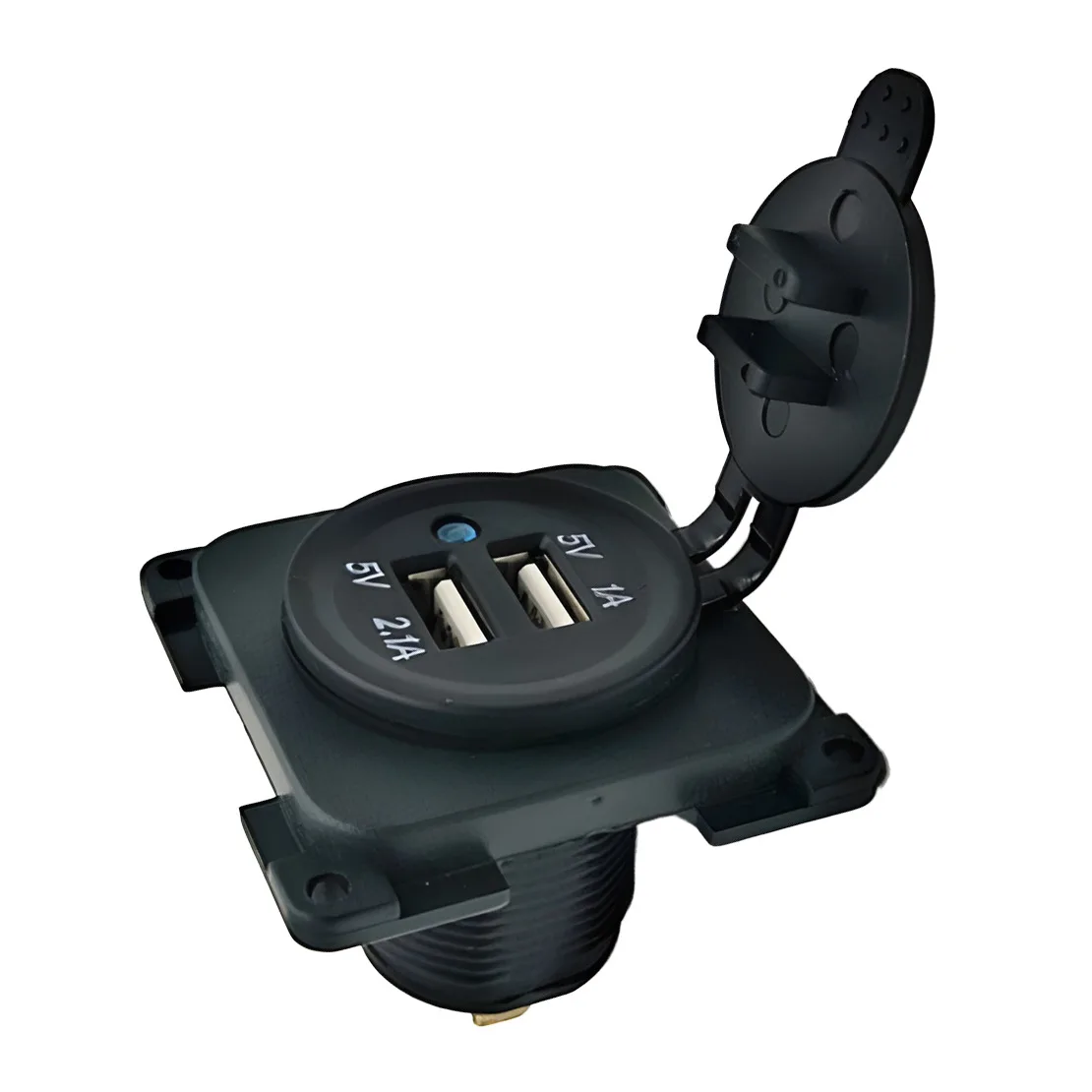 

5V 2.1A Dual USB Fast Charger Power Socket Fit for RV Campervan Motorhome Caravan