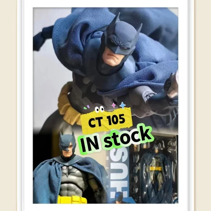 

Эксклюзивная новая фигурка Mafex 105, Бэтмен Hush Blue версии DC, аниме, игрушки, Коллекционная модель, подарок фанату на Хэллоуин