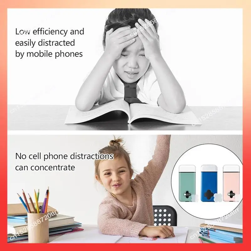 ABNR Cell Phone Lock Box With Timer For Iphone And Android,Help To Be Self-Discipline And Focus, Prevent Phone Addiction I6G4