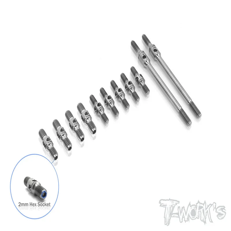 Original T works TB-169 64 Titanium Turnbuckle Set ( For Mugen MRX-6R) Rc part