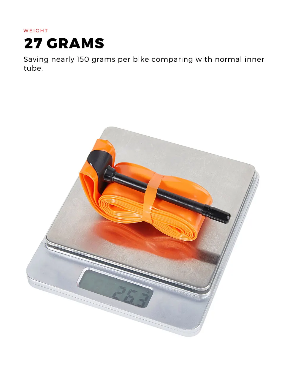 Liteskin Bicycle TPU Inner Tubes 700c 27g Super Ultralight Lightweight Road Ride Bike Cycling Tires Tyre X23 25 28C Accessories