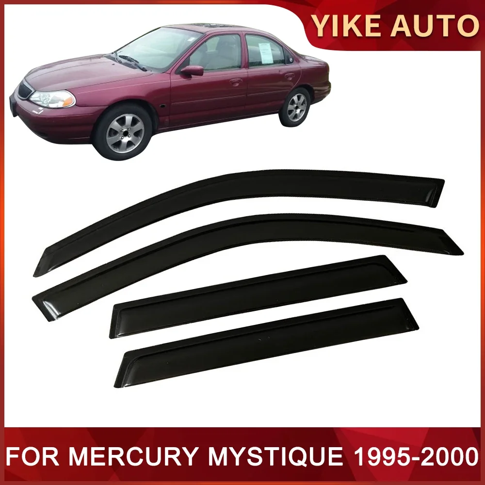 

Оконный козырек для MERCURY MYSTIQUE 1995-2000, защищенный от атмосферных воздействий дверной козырек, защита от ветра и солнца, защита от дождя, дефлекторы боковых окон