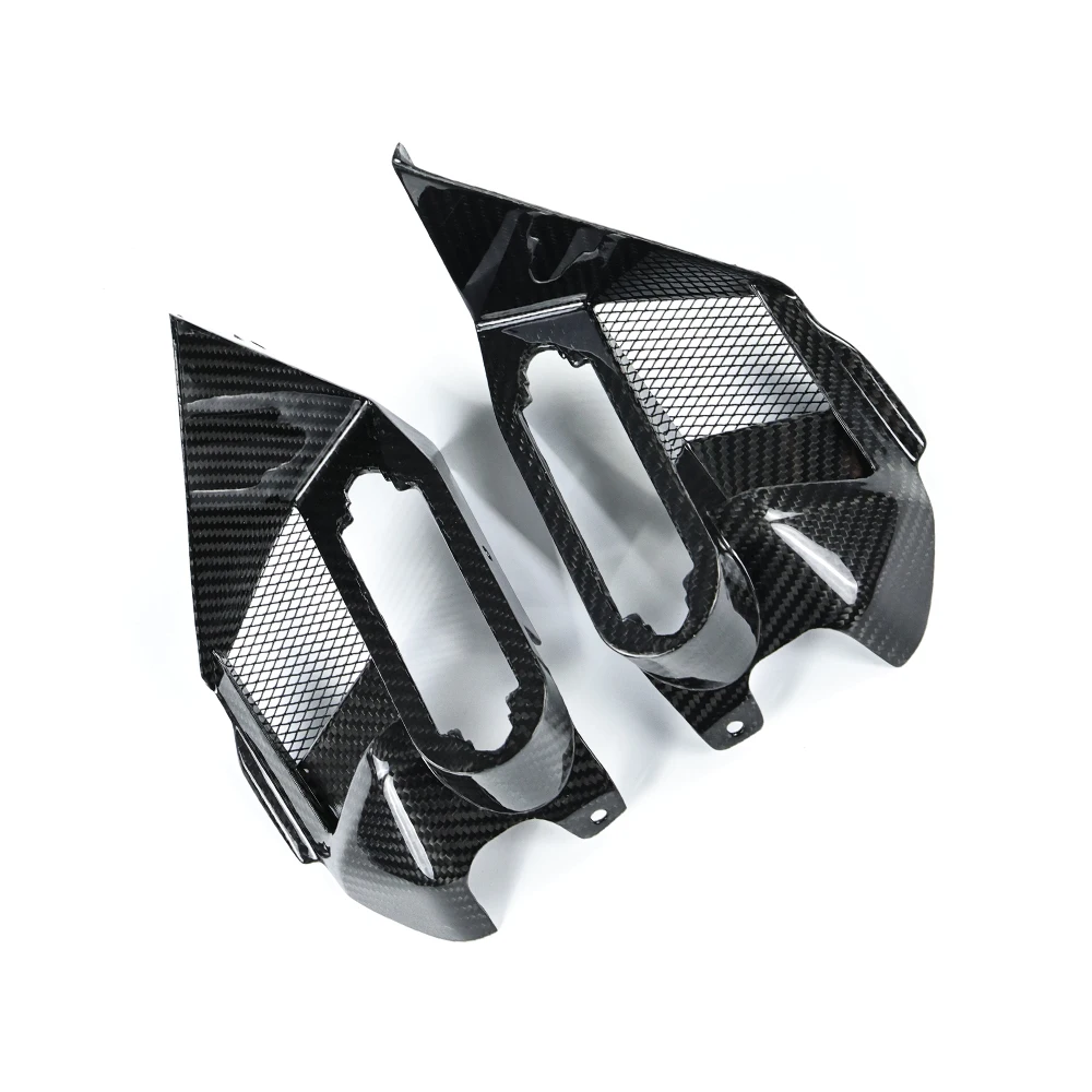R1300GSA Carbon Real 3K Dry Carbon Fiber Motorcycle Front Air Intake Cover for R1300GS Adventure R1300GSA 2024+