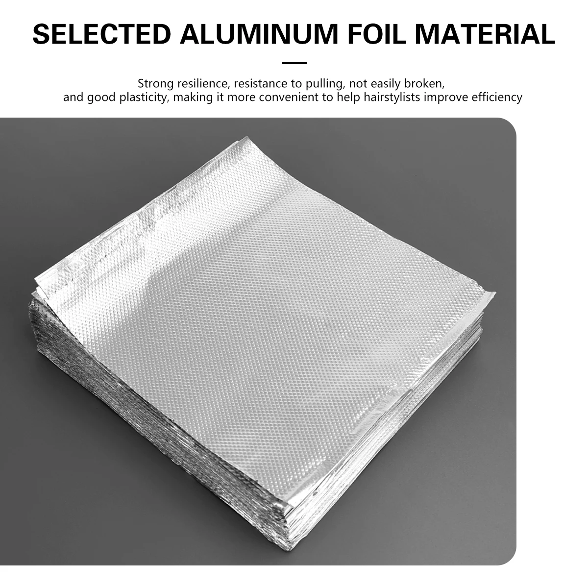 200pcs Barbershop Hair Coloring Aluminum Foil Paper 12cmx14cm Pro Salon Tinting Hairdressing and Perm Aluminum Sheet Accessories
