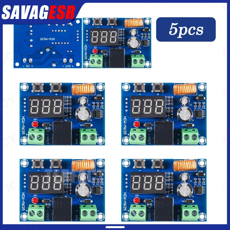 1-10pcs XH-M609 DC 12V-36V Charger Module Voltage OverDischarge Battery Protection Precise Undervoltage Protection Module Board