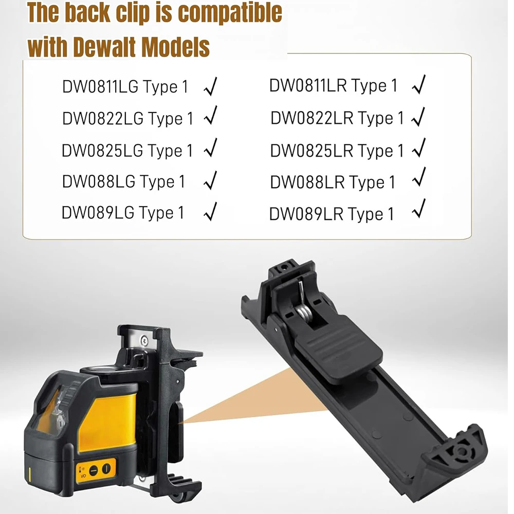 

For Dewalt Laser Level Accessories Wall Bracket Stand Drop Ceiling Mounting Bracket Essential Tool for Precision Measurement