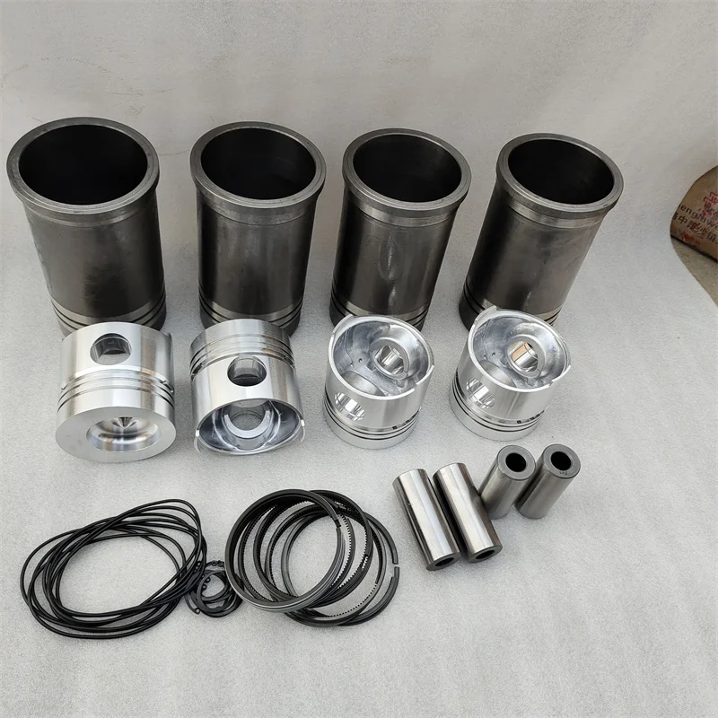 

Weifang ZH4102 Engine Cylinder Sleeve Kit Piston Piston Rings Piston Pin Seals for Marine Machinery and Loader Parts