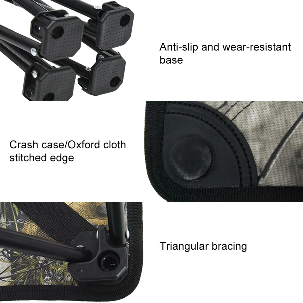 

Мини-складной походный стул, портативный, нескользящий, легкий, компактный, для рыбалки и походов