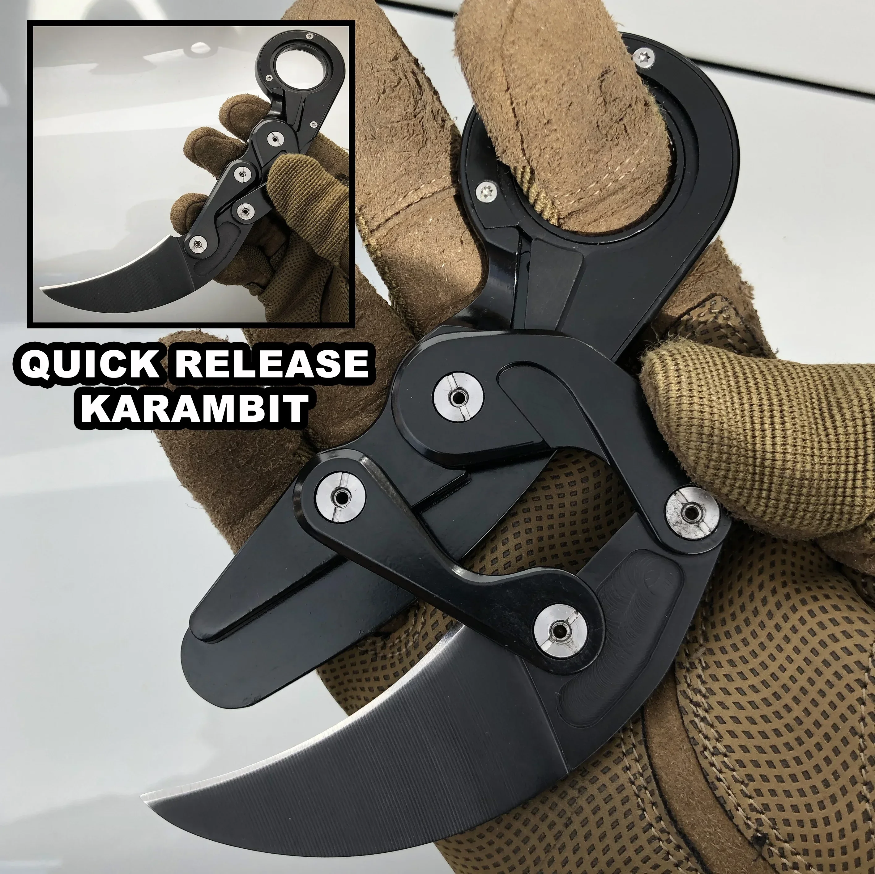 All-Steel Claw EDC Knife 2