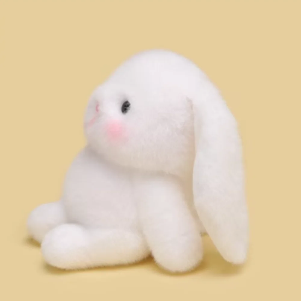 Supporto per telefono Panda Peluche Coniglio bianco Cane Elefante Bambola di peluche Morbido animale domestico Peluche Bambola per bambini Compleanno Natale