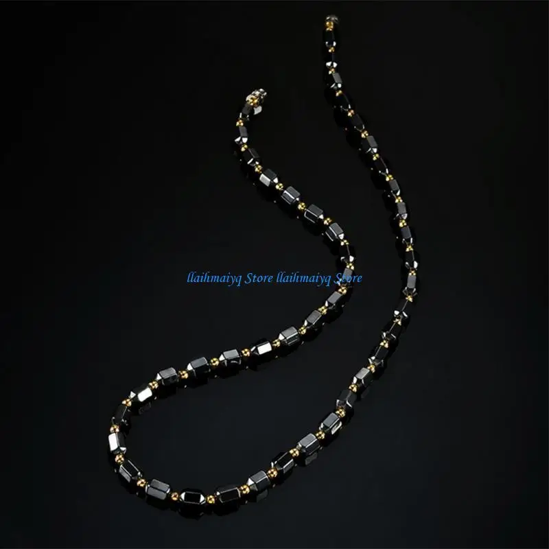 573B Pain Relief Hematite Necklaces with Therapy for Arthritis Jewelry Gift