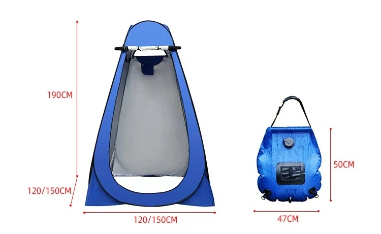 

# Сумка для душа на солнечной энергии, сверхлегкая палатка, одиночная портативная душевая палатка, душевая палатка для кемпинга, пляжа, кемпинга, использования