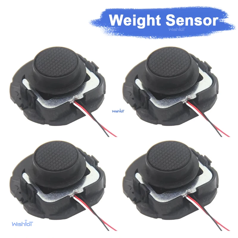 4pcs/set 50g E-Type Cell Micro Weight Sensor Module with Fixing Bracket for Human Body Scale Portable Scales