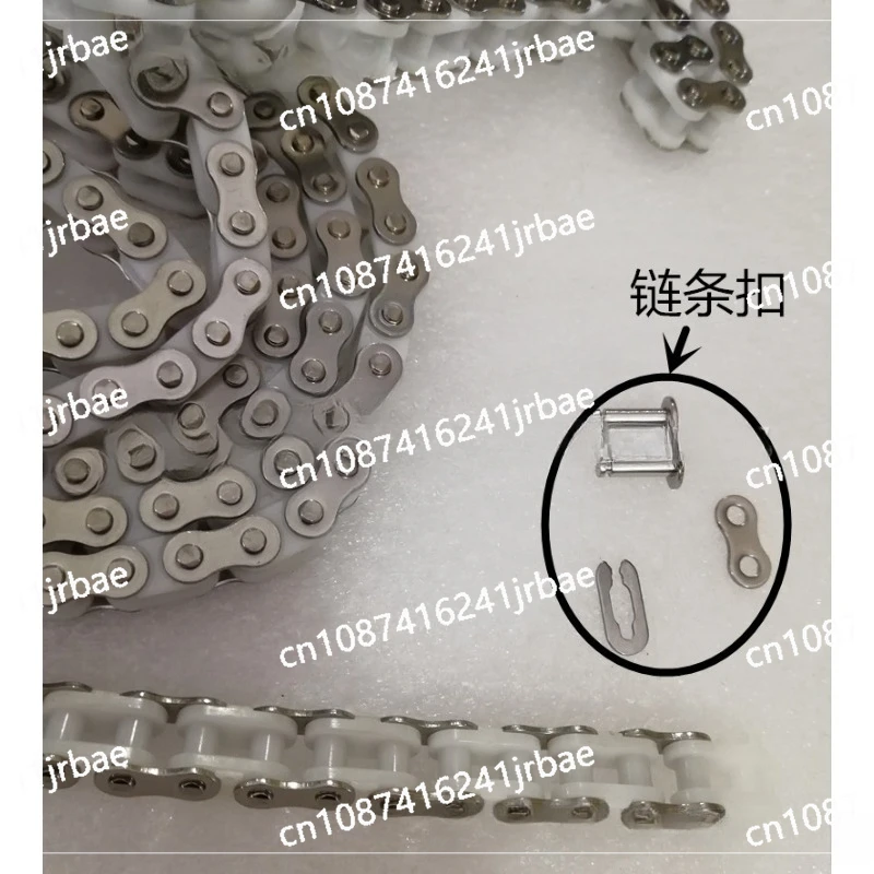 35B 06C Nylon Conveyor Engineering Plastic Chain SMT Nylon Plug-in 5 Meters Pitch 9.525MM DIY Production Equipment