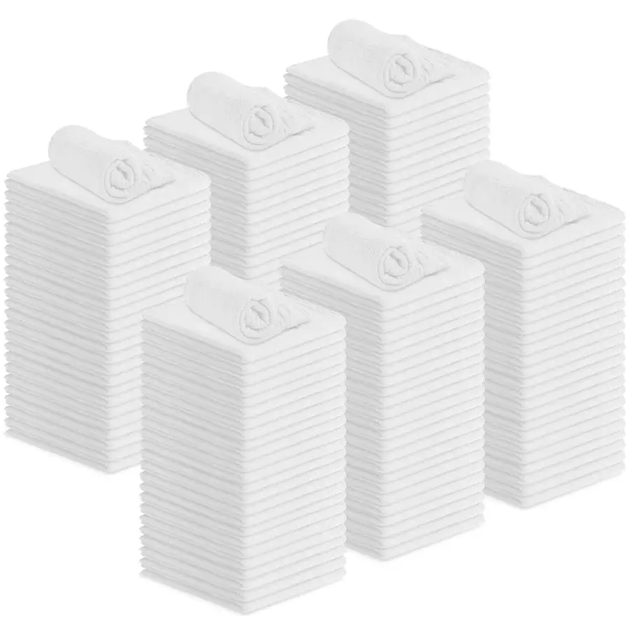 

Хлопковые тряпки для мастерской, упаковка 150 шт., размер 12x14 дюймов, впитывающие полотенца для уборки и многоцелевые чистящие салфетки для автомобилей