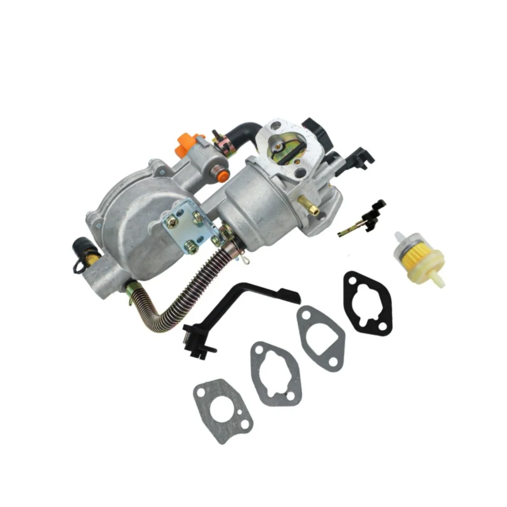 Dual Fuel Carburetor LPG-Conversion Kit For GX200 168F 170F Generator Engine 3KW Gas To Liquid Petroleum Gas Adapter Accessory