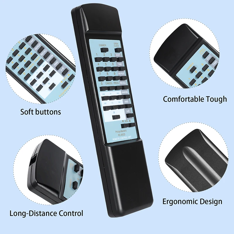 RC-63CD Remote Control For Philips Marantz CD Player CD-15 CD-40