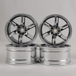 4pcs 3/6/9mm Offset RC Car 1/10 Scale Plastic Wheels Rims Drift On road Touring Model Hobby