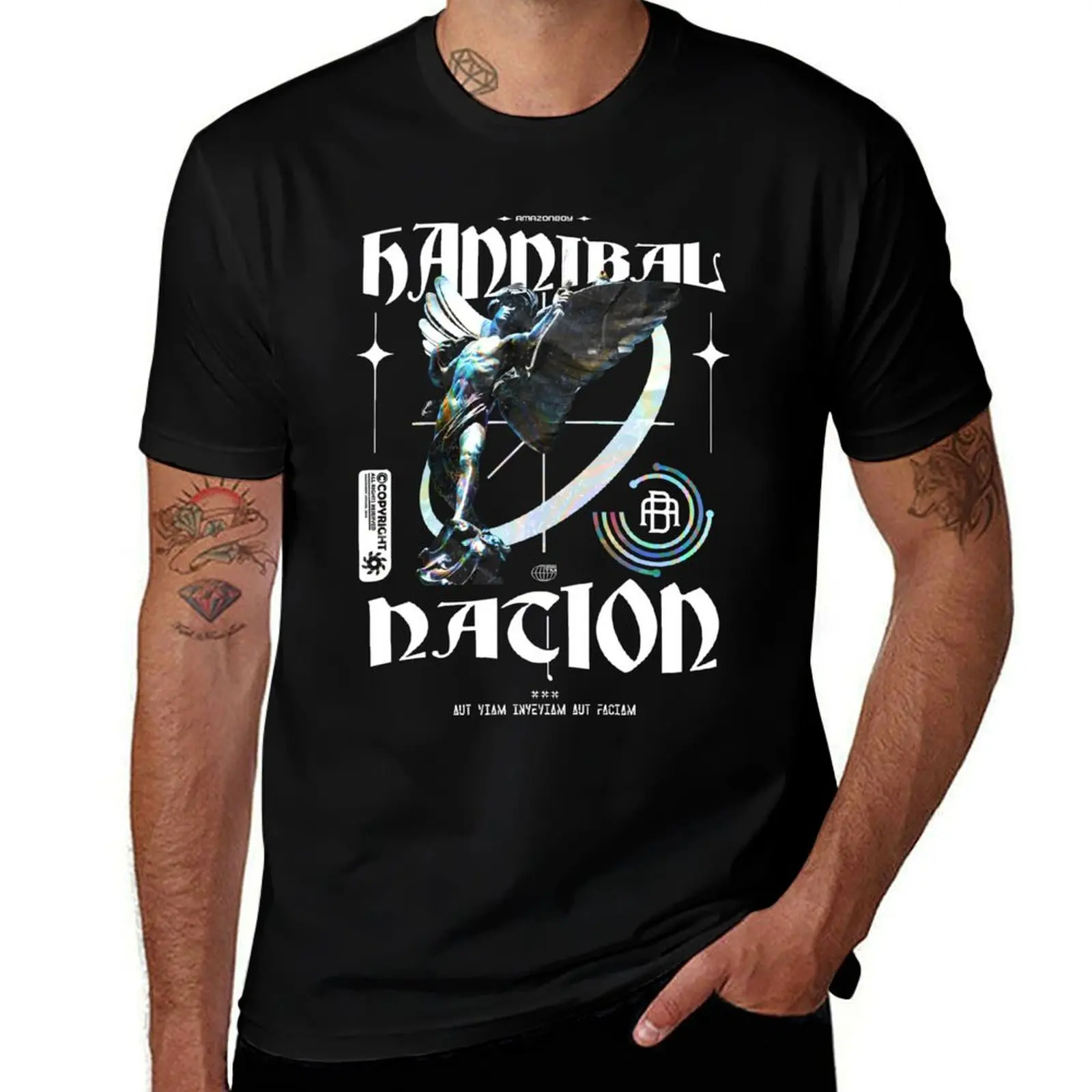 

Hannibal Nation - Aesthetic Hannibal Statue T-Shirt Moisture Wicking Athletic T-Shirt