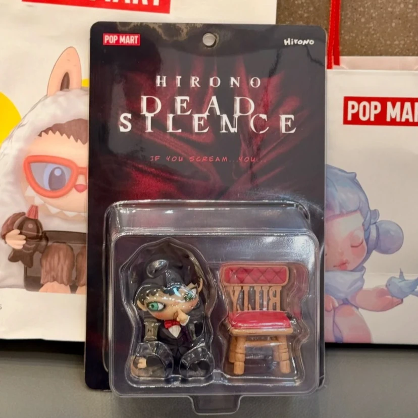 

New Genuine Hirono Dead Silence Series Cute Action Figures Trendy Toys Collectible Model Doll Toy Gift