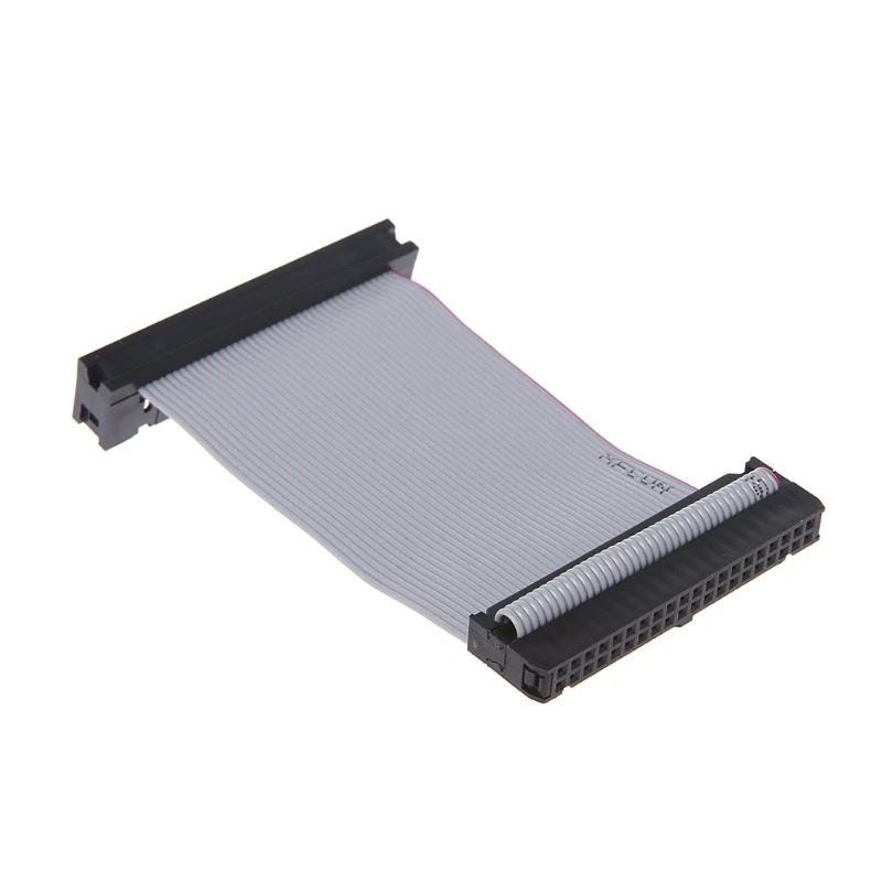 9.5cm IDE Female to Male Hard Disk Cable 40 Pins IDE Extension Flexible Flat Cable for 3.5 Inch IDE Interface Hard DropShipping