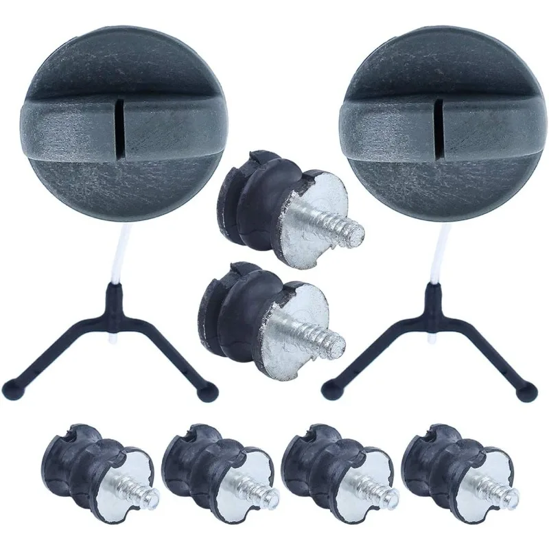Oil Cap AV Buffer Isolator Mount Kit For Husqvarna 272 272XP 268 266 Jonsered 625 630 670 Replaces 501773501 501773401 501626602